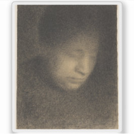 Adesivo Georges Seurat: Madame Seurat, a Mãe do Artista
