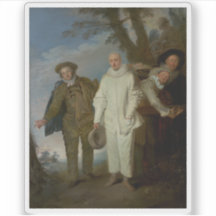 Georges Seurat - Os Comediantes Italianos