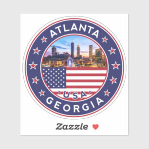 Adesivo Geórgia, Atlanta