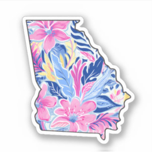 Adesivo Georgia - Summer Sticker - Lilly Inspirado