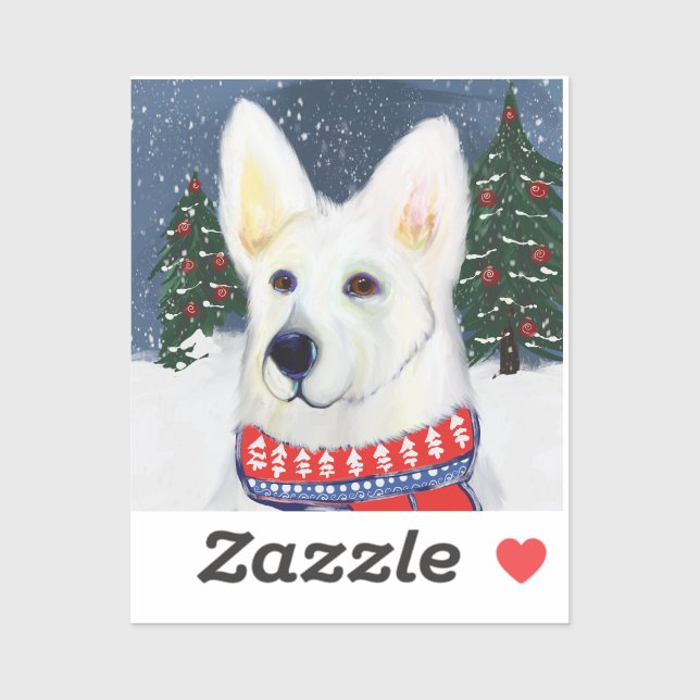 Adesivo German shepherd (Folha)