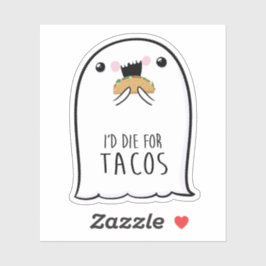 Adesivo Ghost Cute Halloween Art Fall Season