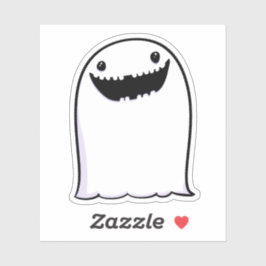 Adesivo Ghost Cute Halloween Art Fall Season