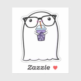 Adesivo Ghost Cute Halloween Art Fall Season