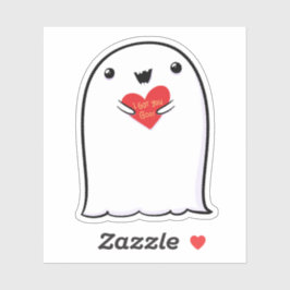 Adesivo Ghost Cute Halloween Art Fall Season