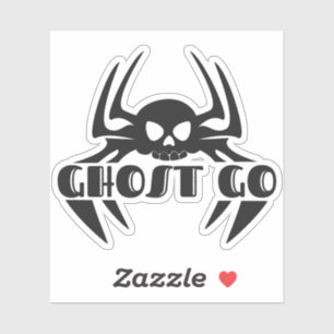 Adesivo Ghost Go Spooky Season