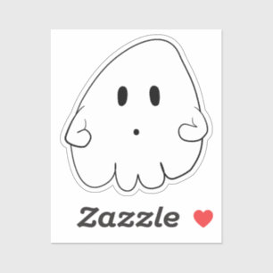 Adesivo Ghost Halloween Sticker