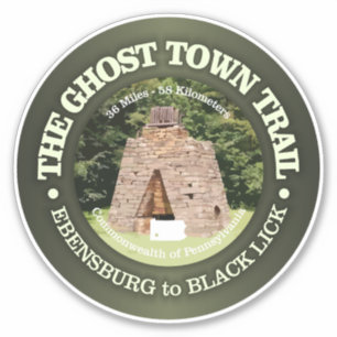 Adesivo Ghost Town Trail