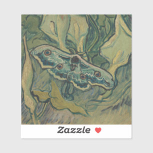 Adesivo Giant Peacock Moth (1889) apresentada por Vincent 
