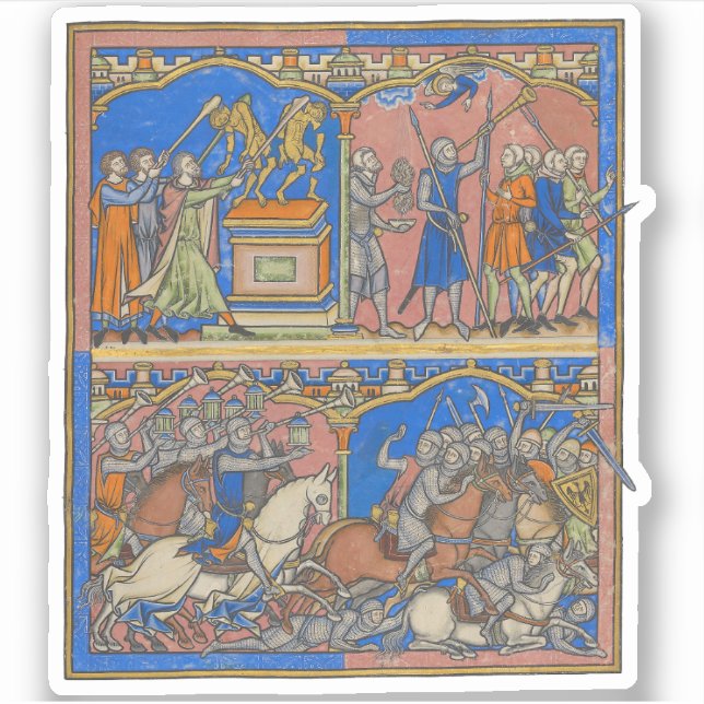 Adesivo Gideon's Valiant Three Hundred The Crusader Bible (Frente)