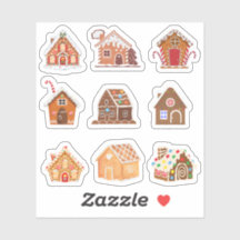 Gingercake House Stickers