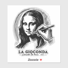 Adesivo Gioconda