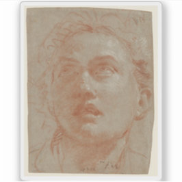 Adesivo Giovanni Battista Tiepolo - Chefe de um Homem