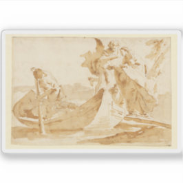 Adesivo Giovanni Battista Tiepolo - Voo para o Egito