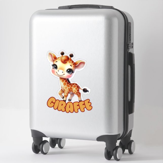 ADESIVO GIRAFFE - NURSERY STICKER (Mala)