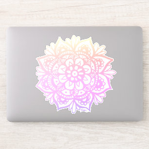 Adesivo Girly Pastel Mandala Flower