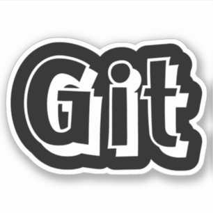 Adesivo Git Sticker