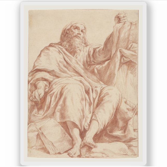 Adesivo Giuseppe Maria Crespi - Santo Paul (Frente)