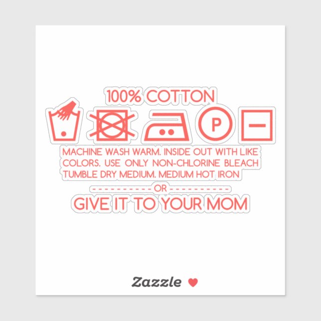 Adesivo Give it to your mom 4 (Folha)