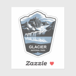 Adesivo Glacier National Park Emblem