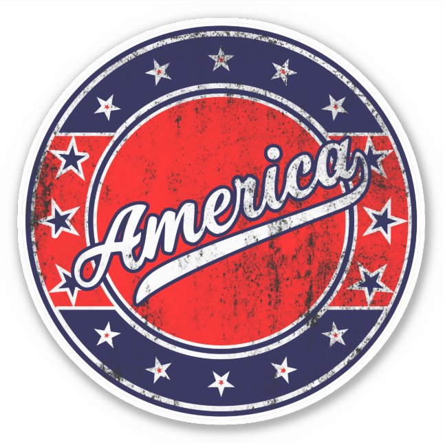 Adesivo Global Traveler - América | USA Sticker (Frente)
