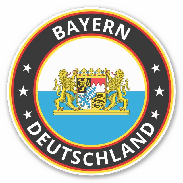 Adesivo Global Traveler - Bayern | Baviera (Edit) (Frente)