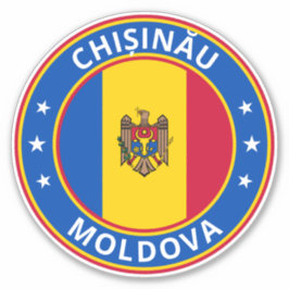 Adesivo Global Traveler - Chișinău, Moldávia