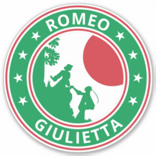Adesivo Global Traveler - Romeo y Giulietta