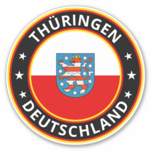 Adesivo Global Traveler - Thüringen, Alemanha (Editar)