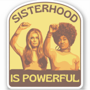 Adesivo Gloria Steinem e Angela Davis Portrait