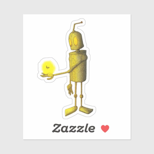 Adesivo Glowbot  (Folha)