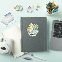 Gnome e girassóis "seja Gentil" personalizado