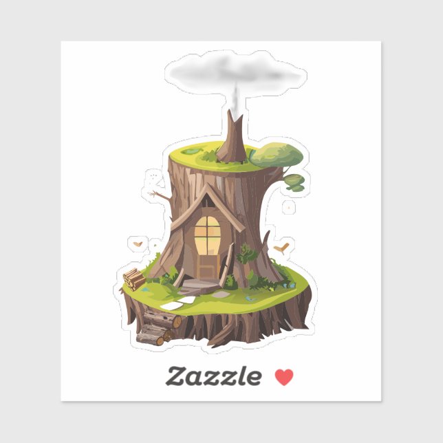 Adesivo Gnome Forest Sticker (Folha)
