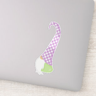 Adesivo Gnomo Bonito, Gnomo Pequeno, Gnomo Jardim, Chapéu,