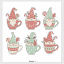 Gnomos de Natal Aconchegantes em Canecas: Estética