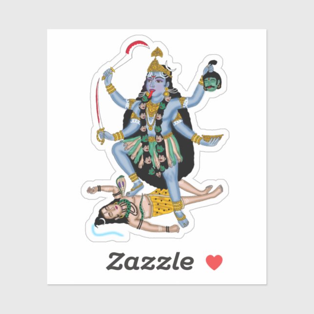 Adesivo Goddess Kali Sticker (Folha)