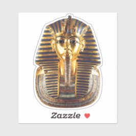 Adesivo Golden Egyptian Pharaoh Mask Art