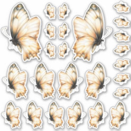 Adesivo Golden Honey Fairy World – 05 butterflies sheet