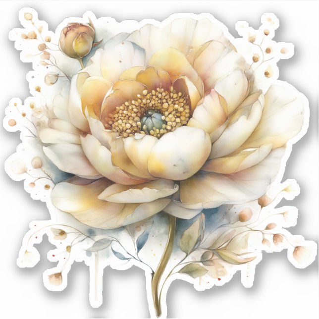 Adesivo Golden Honey Fairy World – Flowers (Frente)