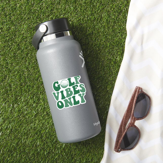 Adesivo Golf Só Vibes, Golf Lover (HydroFlask Insitu)