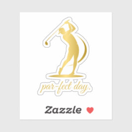 Adesivo golfe moderno