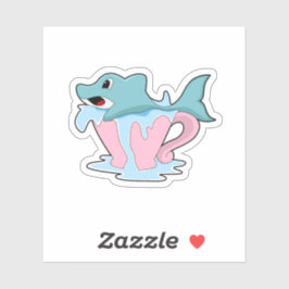 Adesivo Golfinho com Taça de Água.PNG