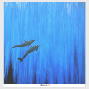 Adesivo Golfinhos em película #1