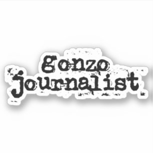 Adesivo Gonzo Journalist