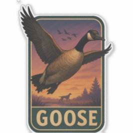 Adesivo Goose Sticker