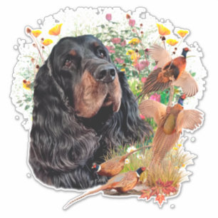 Adesivo Gordon Setter Tapeçaria Poster Acrílico Impressão