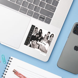 Adesivo Gossip Girl Black and White Group Graphic