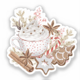 Adesivo Gostosuras de Natal Aconchegantes
