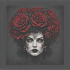 Adesivo Gothic Woman