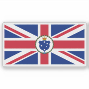 Adesivo Governador da bandeira Vitória (1877-1901), Austrá